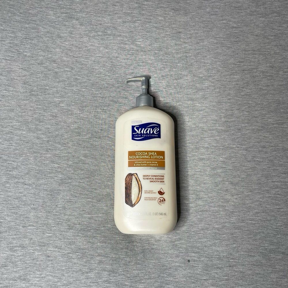 Suave Skin Solutions Cocoa Shea Butter Nourishing Body Lotion